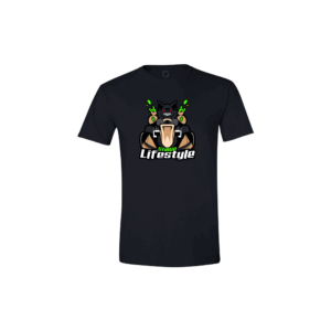 BAT KART T-SHIRT - BLACK