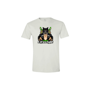 BAT KART T-SHIRT - WHITE