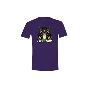 BAT KART T-SHIRT - PURPLE