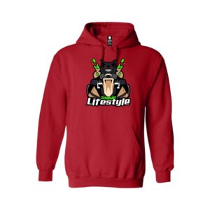 BAT KART HOODIE – RED